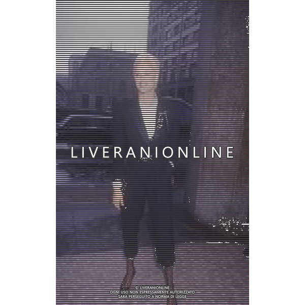 COL-RETROSPETTIVA BRIGITTE NIELSEN ATTRICE NELLA FOTO BRIGITTE NIELSEN PRESENTA IL SUO DISCO NELL\'ANNO 1987 A MILANO IN TERRAZZA MARTINI AG ALDO LIVERANI SAS 