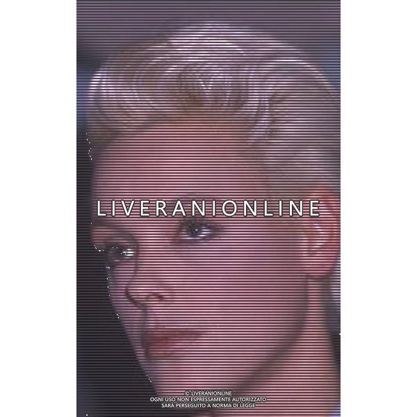 COL-RETROSPETTIVA BRIGITTE NIELSEN ATTRICE NELLA FOTO BRIGITTE NIELSEN PRESENTA IL SUO DISCO NELL\'ANNO 1987 A MILANO IN TERRAZZA MARTINI AG ALDO LIVERANI SAS 