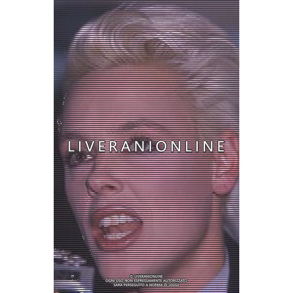 COL-RETROSPETTIVA BRIGITTE NIELSEN ATTRICE NELLA FOTO BRIGITTE NIELSEN PRESENTA IL SUO DISCO NELL\'ANNO 1987 A MILANO IN TERRAZZA MARTINI AG ALDO LIVERANI SAS 