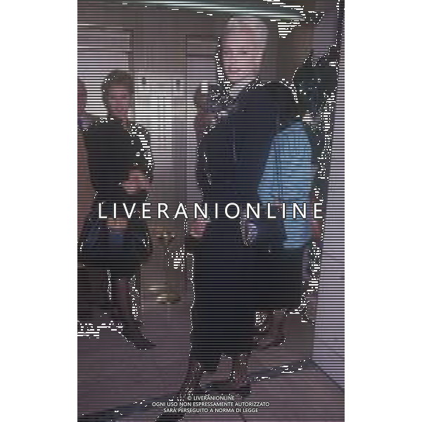 COL-RETROSPETTIVA BRIGITTE NIELSEN ATTRICE NELLA FOTO BRIGITTE NIELSEN PRESENTA IL SUO DISCO NELL\'ANNO 1987 A MILANO IN TERRAZZA MARTINI AG ALDO LIVERANI SAS 