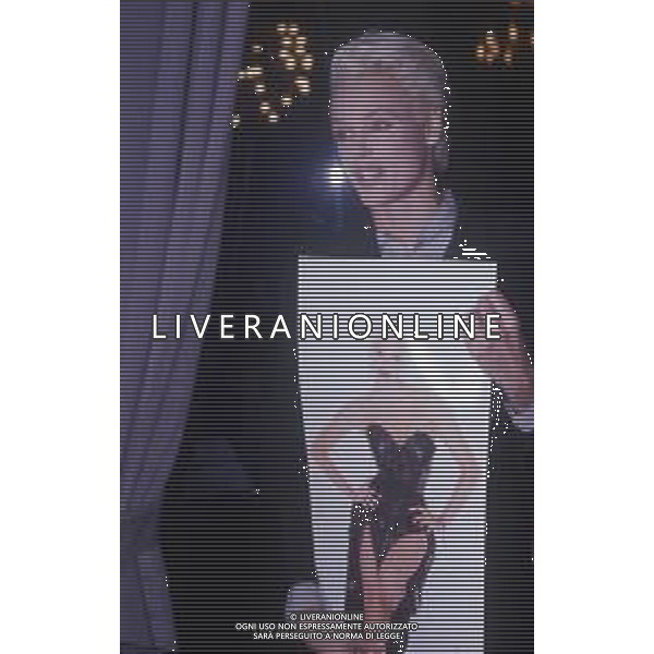 COL-RETROSPETTIVA BRIGITTE NIELSEN ATTRICE NELLA FOTO BRIGITTE NIELSEN PRESENTA IL SUO DISCO NELL\'ANNO 1987 A MILANO IN TERRAZZA MARTINI AG ALDO LIVERANI SAS 