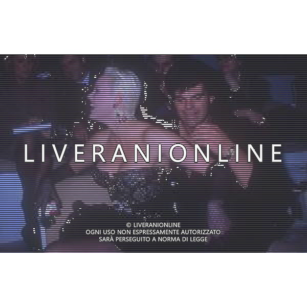 DIAP-RETROSPETTIVA BRIGITTE NIELSEN ATTRICE  NELLA FOTO BRIGITTE NIELSEN NELL\'ANNO 1988 A MILANO AG ALDO LIVERANI SAS