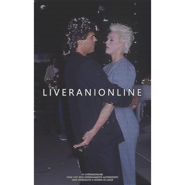DIAP-RETROSPETTIVA BRIGITTE NIELSEN ATTRICE  NELLA FOTO BRIGITTE NIELSEN NELL\'ANNO 1988 A MILANO AG ALDO LIVERANI SAS