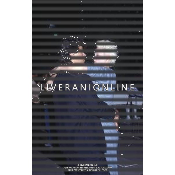 DIAP-RETROSPETTIVA BRIGITTE NIELSEN ATTRICE  NELLA FOTO BRIGITTE NIELSEN NELL\'ANNO 1988 A MILANO AG ALDO LIVERANI SAS
