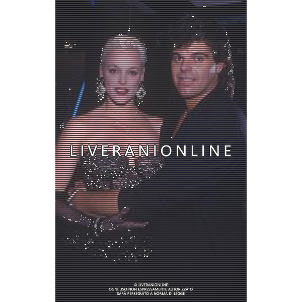 DIAP-RETROSPETTIVA BRIGITTE NIELSEN ATTRICE  NELLA FOTO BRIGITTE NIELSEN NELL\'ANNO 1988 A MILANO AG ALDO LIVERANI SAS
