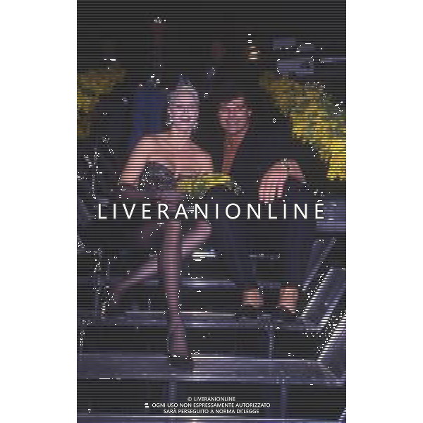 DIAP-RETROSPETTIVA BRIGITTE NIELSEN ATTRICE  NELLA FOTO BRIGITTE NIELSEN NELL\'ANNO 1988 A MILANO AG ALDO LIVERANI SAS