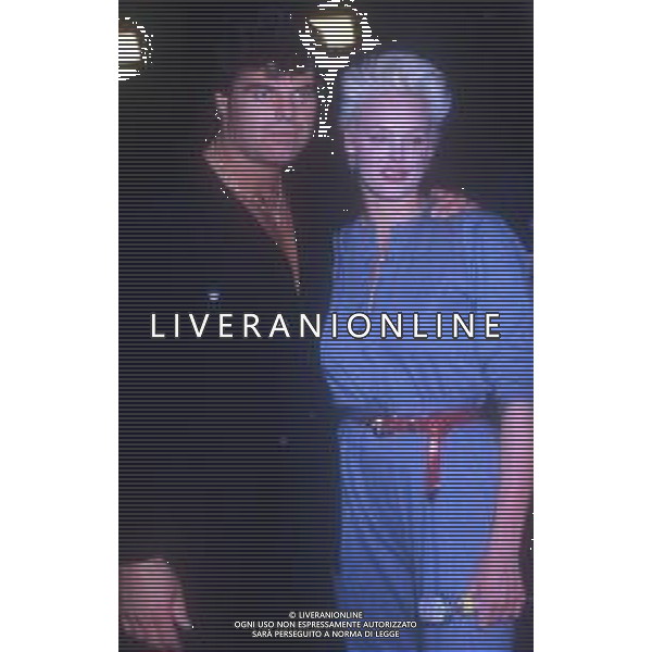 DIAP-RETROSPETTIVA BRIGITTE NIELSEN ATTRICE  NELLA FOTO BRIGITTE NIELSEN NELL\'ANNO 1988 A MILANO AG ALDO LIVERANI SAS
