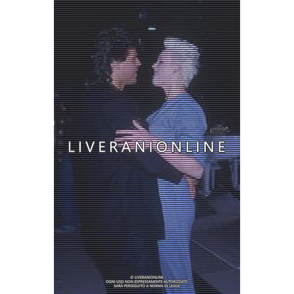 DIAP-RETROSPETTIVA BRIGITTE NIELSEN ATTRICE  NELLA FOTO BRIGITTE NIELSEN NELL\'ANNO 1988 A MILANO AG ALDO LIVERANI SAS