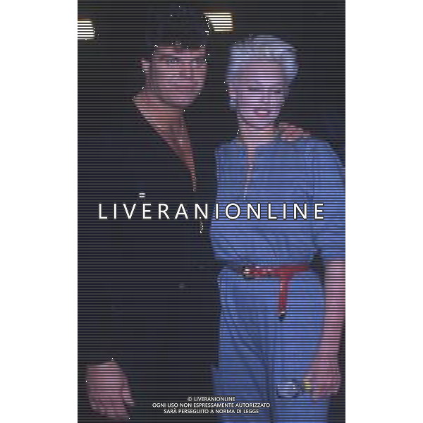 DIAP-RETROSPETTIVA BRIGITTE NIELSEN ATTRICE  NELLA FOTO BRIGITTE NIELSEN NELL\'ANNO 1988 A MILANO AG ALDO LIVERANI SAS