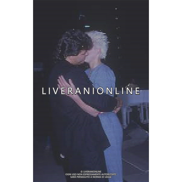 DIAP-RETROSPETTIVA BRIGITTE NIELSEN ATTRICE  NELLA FOTO BRIGITTE NIELSEN NELL\'ANNO 1988 A MILANO AG ALDO LIVERANI SAS