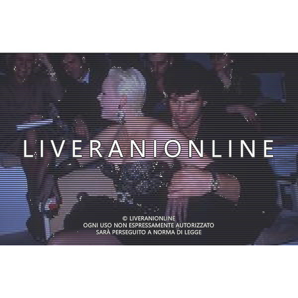 DIAP-RETROSPETTIVA BRIGITTE NIELSEN ATTRICE  NELLA FOTO BRIGITTE NIELSEN NELL\'ANNO 1988 A MILANO AG ALDO LIVERANI SAS