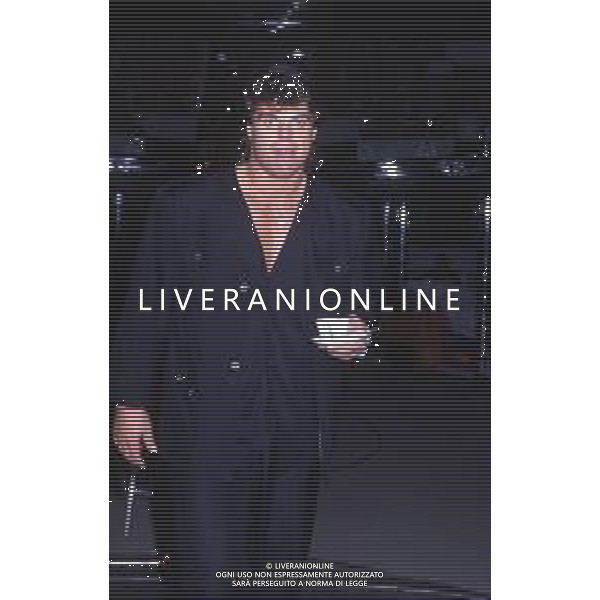 DIAP-RETROSPETTIVA BRIGITTE NIELSEN ATTRICE  NELLA FOTO MARK GASTINEAU NELL\'ANNO 1988 A MILANO AG ALDO LIVERANI SAS