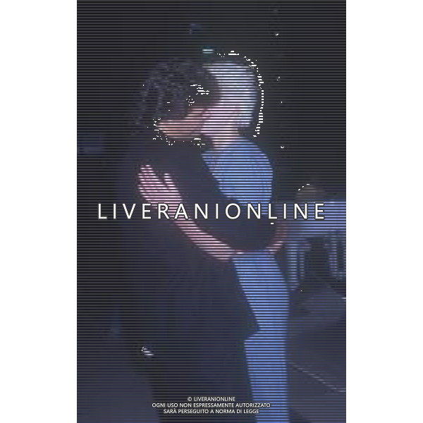 DIAP-RETROSPETTIVA BRIGITTE NIELSEN ATTRICE  NELLA FOTO BRIGITTE NIELSEN NELL\'ANNO 1988 A MILANO AG ALDO LIVERANI SAS
