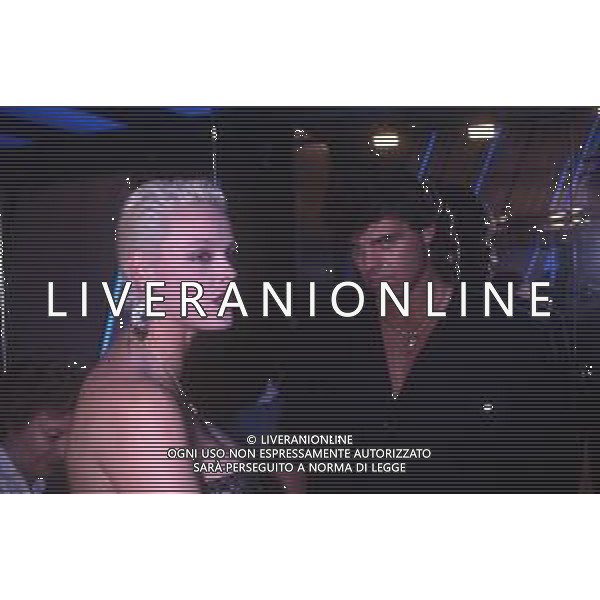 DIAP-RETROSPETTIVA BRIGITTE NIELSEN ATTRICE  NELLA FOTO BRIGITTE NIELSEN NELL\'ANNO 1988 A MILANO AG ALDO LIVERANI SAS