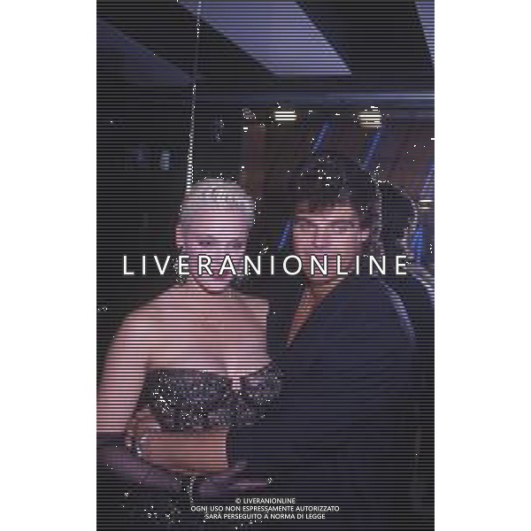 DIAP-RETROSPETTIVA BRIGITTE NIELSEN ATTRICE  NELLA FOTO BRIGITTE NIELSEN NELL\'ANNO 1988 A MILANO AG ALDO LIVERANI SAS