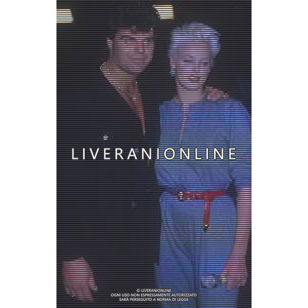 DIAP-RETROSPETTIVA BRIGITTE NIELSEN ATTRICE  NELLA FOTO BRIGITTE NIELSEN NELL\'ANNO 1988 A MILANO AG ALDO LIVERANI SAS