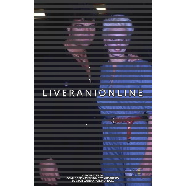 DIAP-RETROSPETTIVA BRIGITTE NIELSEN ATTRICE  NELLA FOTO BRIGITTE NIELSEN NELL\'ANNO 1988 A MILANO AG ALDO LIVERANI SAS
