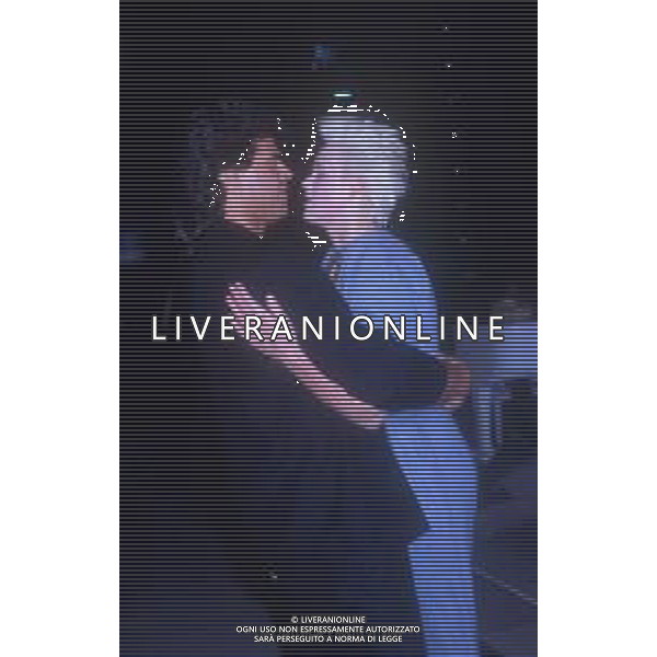 DIAP-RETROSPETTIVA BRIGITTE NIELSEN ATTRICE  NELLA FOTO BRIGITTE NIELSEN NELL\'ANNO 1988 A MILANO AG ALDO LIVERANI SAS