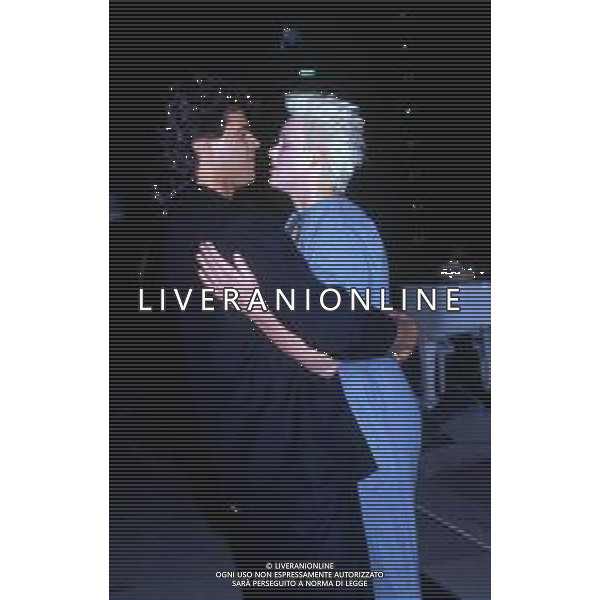 DIAP-RETROSPETTIVA BRIGITTE NIELSEN ATTRICE  NELLA FOTO BRIGITTE NIELSEN NELL\'ANNO 1988 A MILANO AG ALDO LIVERANI SAS