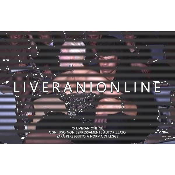 DIAP-RETROSPETTIVA BRIGITTE NIELSEN ATTRICE  NELLA FOTO BRIGITTE NIELSEN NELL\'ANNO 1988 A MILANO AG ALDO LIVERANI SAS