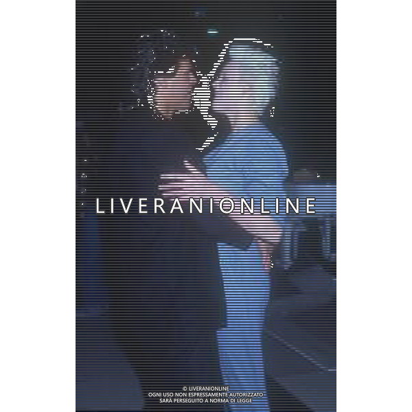 DIAP-RETROSPETTIVA BRIGITTE NIELSEN ATTRICE  NELLA FOTO BRIGITTE NIELSEN NELL\'ANNO 1988 A MILANO AG ALDO LIVERANI SAS
