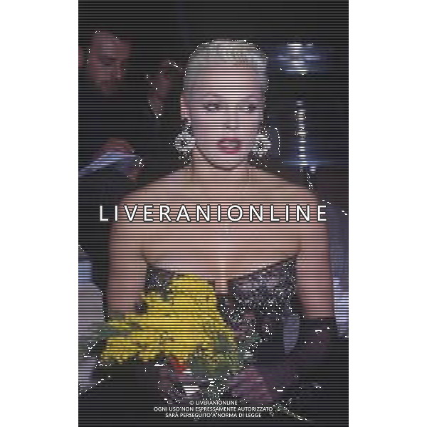 DIAP-RETROSPETTIVA BRIGITTE NIELSEN ATTRICE  NELLA FOTO BRIGITTE NIELSEN NELL\'ANNO 1988 A MILANO AG ALDO LIVERANI SAS