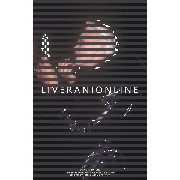 DIAP-RETROSPETTIVA BRIGITTE NIELSEN ATTRICE NELLA FOTO BRIGITTE NIELSEN NELL\'ANNO 1989 A MILANO TRASMISSIONE TELEVISIVA “ODIENS“ AG ALDO LIVERANI SAS 