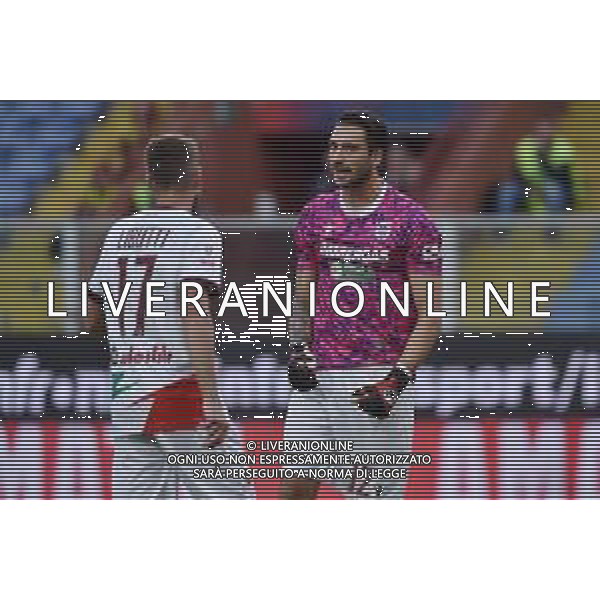 TVRG Genoa vs Reggiana nella foto Giacomo Satalino (Reggiana) Genova 01-11-2023 Stadio Luigi Ferraris - Marassi Coppa Italia Frecciarossa - 16mi di finale foto Roberto Garavaglia/ag. Aldo Liverani sas/AGENZIA ALDO LIVERANI SAS