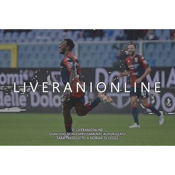 TVRG Genoa vs Reggiana nella foto Ridgeciano Haps (Genoa) esulta dopo il gol dell\'1 a 1 Genova 01-11-2023 Stadio Luigi Ferraris - Marassi Coppa Italia Frecciarossa - 16mi di finale foto Roberto Garavaglia/ag. Aldo Liverani sas/AGENZIA ALDO LIVERANI SAS