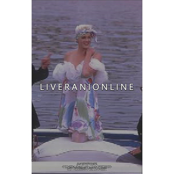 DIAP-RETROSPETTIVA BRIGITTE NIELSEN ATTRICE NELLA FOTO BRIGITTE NIELSEN NELL\'ANNO 1991 A VENEZIA AG ALDO LIVERANI SAS  