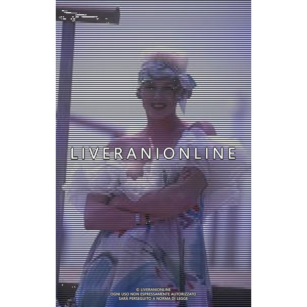 DIAP-RETROSPETTIVA BRIGITTE NIELSEN ATTRICE NELLA FOTO BRIGITTE NIELSEN NELL\'ANNO 1991 A VENEZIA AG ALDO LIVERANI SAS  