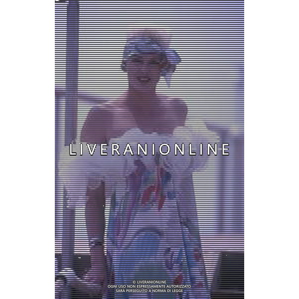 DIAP-RETROSPETTIVA BRIGITTE NIELSEN ATTRICE NELLA FOTO BRIGITTE NIELSEN NELL\'ANNO 1991 A VENEZIA AG ALDO LIVERANI SAS  