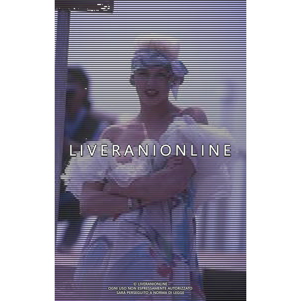 DIAP-RETROSPETTIVA BRIGITTE NIELSEN ATTRICE NELLA FOTO BRIGITTE NIELSEN NELL\'ANNO 1991 A VENEZIA AG ALDO LIVERANI SAS  