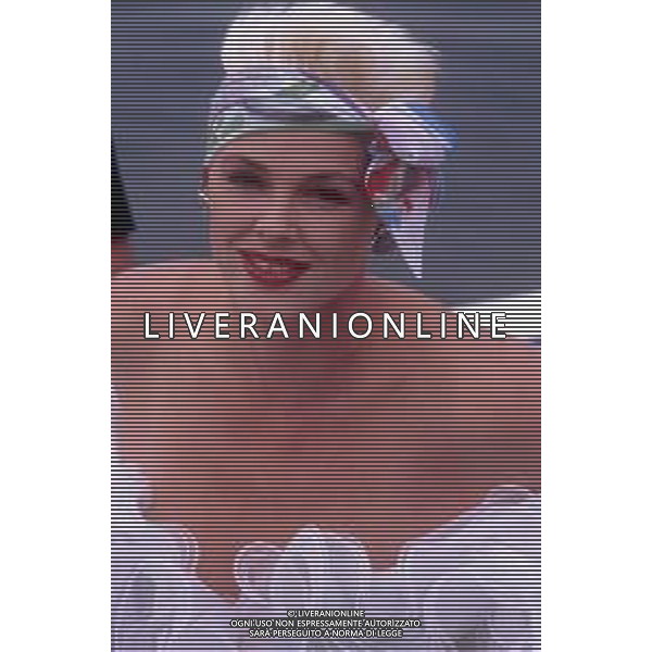 DIAP-RETROSPETTIVA BRIGITTE NIELSEN ATTRICE NELLA FOTO BRIGITTE NIELSEN NELL\'ANNO 1991 A VENEZIA AG ALDO LIVERANI SAS  