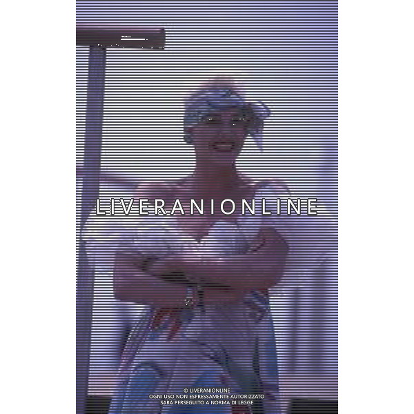 DIAP-RETROSPETTIVA BRIGITTE NIELSEN ATTRICE NELLA FOTO BRIGITTE NIELSEN NELL\'ANNO 1991 A VENEZIA AG ALDO LIVERANI SAS  