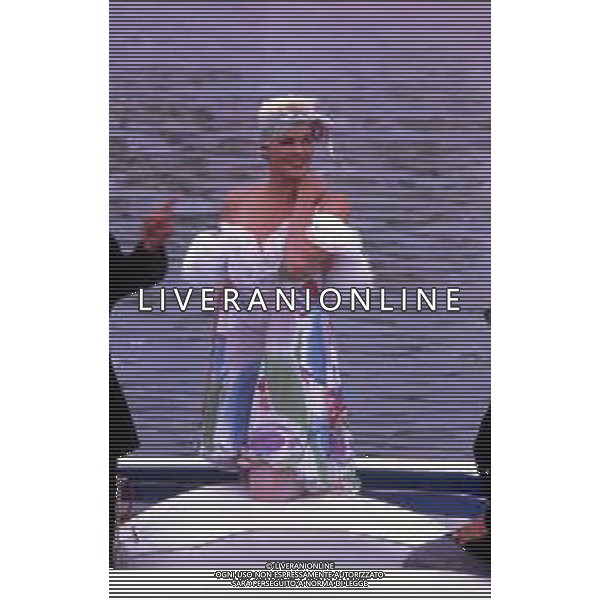 DIAP-RETROSPETTIVA BRIGITTE NIELSEN ATTRICE NELLA FOTO BRIGITTE NIELSEN NELL\'ANNO 1991 A VENEZIA AG ALDO LIVERANI SAS  