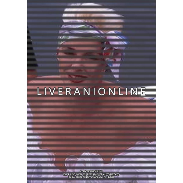 DIAP-RETROSPETTIVA BRIGITTE NIELSEN ATTRICE NELLA FOTO BRIGITTE NIELSEN NELL\'ANNO 1991 A VENEZIA AG ALDO LIVERANI SAS  