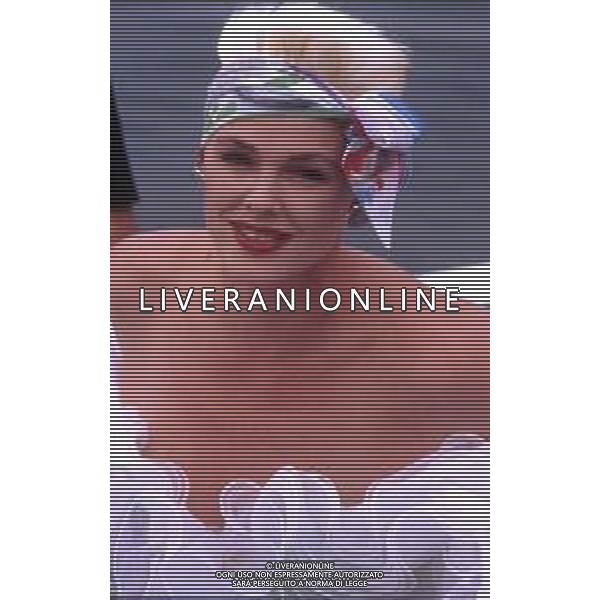 DIAP-RETROSPETTIVA BRIGITTE NIELSEN ATTRICE NELLA FOTO BRIGITTE NIELSEN NELL\'ANNO 1991 A VENEZIA AG ALDO LIVERANI SAS  