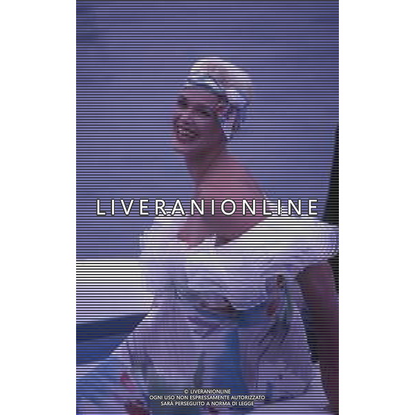 DIAP-RETROSPETTIVA BRIGITTE NIELSEN ATTRICE NELLA FOTO BRIGITTE NIELSEN NELL\'ANNO 1991 A VENEZIA AG ALDO LIVERANI SAS  