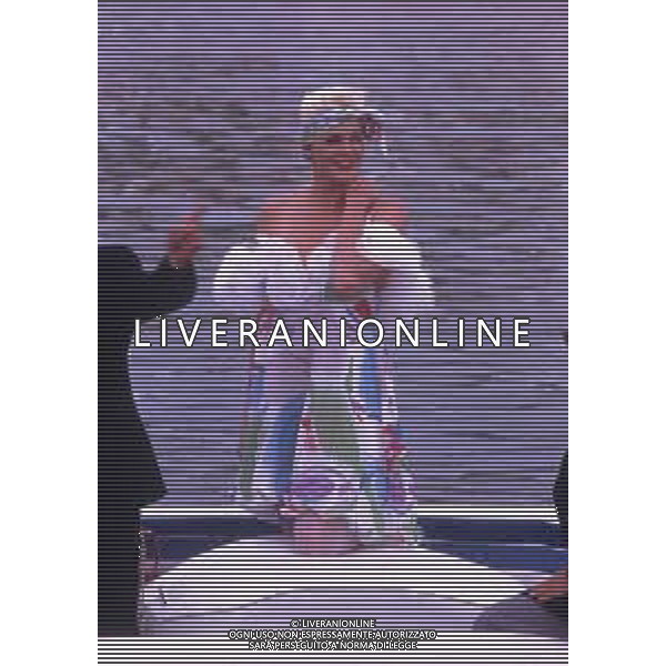 DIAP-RETROSPETTIVA BRIGITTE NIELSEN ATTRICE NELLA FOTO BRIGITTE NIELSEN NELL\'ANNO 1991 A VENEZIA AG ALDO LIVERANI SAS  