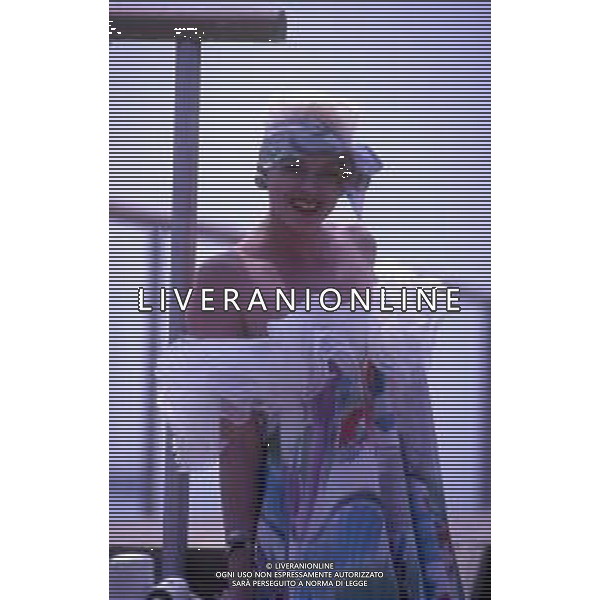 DIAP-RETROSPETTIVA BRIGITTE NIELSEN ATTRICE NELLA FOTO BRIGITTE NIELSEN NELL\'ANNO 1991 A VENEZIA AG ALDO LIVERANI SAS  
