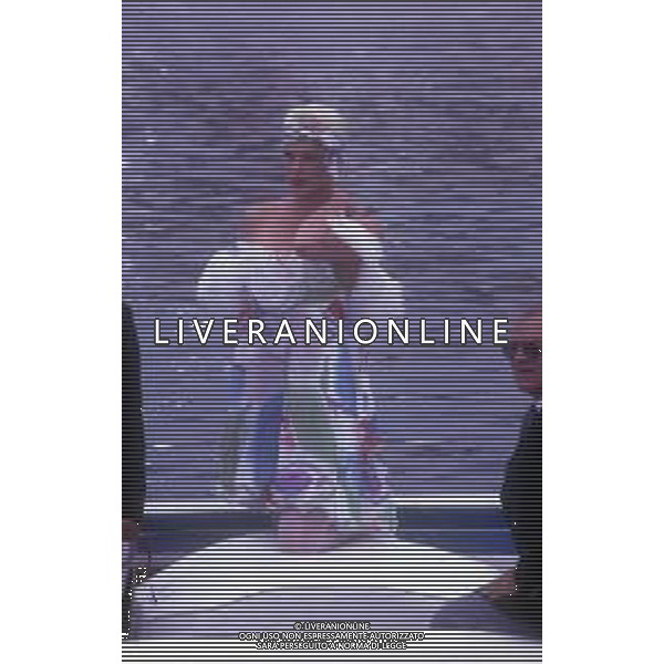 DIAP-RETROSPETTIVA BRIGITTE NIELSEN ATTRICE NELLA FOTO BRIGITTE NIELSEN NELL\'ANNO 1991 A VENEZIA AG ALDO LIVERANI SAS  