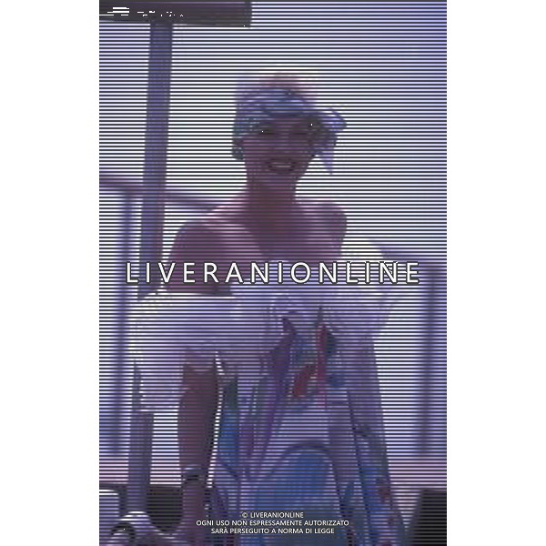 DIAP-RETROSPETTIVA BRIGITTE NIELSEN ATTRICE NELLA FOTO BRIGITTE NIELSEN NELL\'ANNO 1991 A VENEZIA AG ALDO LIVERANI SAS  
