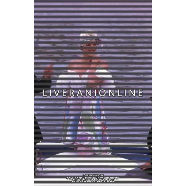 DIAP-RETROSPETTIVA BRIGITTE NIELSEN ATTRICE NELLA FOTO BRIGITTE NIELSEN NELL\'ANNO 1991 A VENEZIA AG ALDO LIVERANI SAS  
