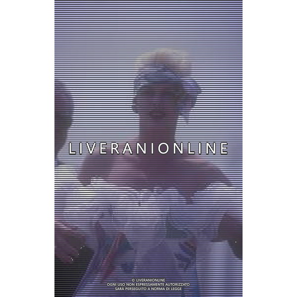 DIAP-RETROSPETTIVA BRIGITTE NIELSEN ATTRICE NELLA FOTO BRIGITTE NIELSEN NELL\'ANNO 1991 A VENEZIA AG ALDO LIVERANI SAS  
