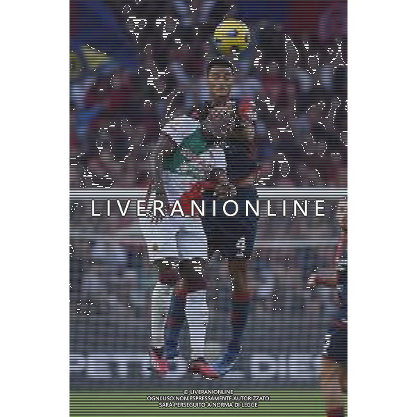 TVRG Genoa vs Reggiana nella foto Muhamed Varela Djamanca (Reggiana) e Koni De Winter (Genoa) Genova 01-11-2023 Stadio Luigi Ferraris - Marassi Coppa Italia Frecciarossa - 16mi di finale foto Roberto Garavaglia/ag. Aldo Liverani sas/AGENZIA ALDO LIVERANI SAS