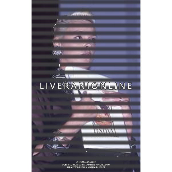 DIAP-RETROSPETTIVA BRIGITTE NIELSEN ATTRICE NELLA FOTO BRIGITTE NIELSEN NELL\'ANNO 1992 A SANREMO AG ALDO LIVERANI SAS  