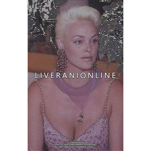 DIAP-RETROSPETTIVA BRIGITTE NIELSEN ATTRICE NELLA FOTO BRIGITTE NIELSEN NELL\'ANNO 1992 A SANREMO AG ALDO LIVERANI SAS  