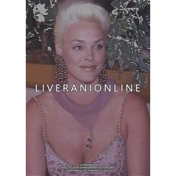 DIAP-RETROSPETTIVA BRIGITTE NIELSEN ATTRICE NELLA FOTO BRIGITTE NIELSEN NELL\'ANNO 1992 A SANREMO AG ALDO LIVERANI SAS  