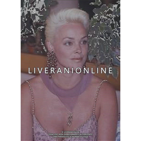DIAP-RETROSPETTIVA BRIGITTE NIELSEN ATTRICE NELLA FOTO BRIGITTE NIELSEN NELL\'ANNO 1992 A SANREMO AG ALDO LIVERANI SAS  